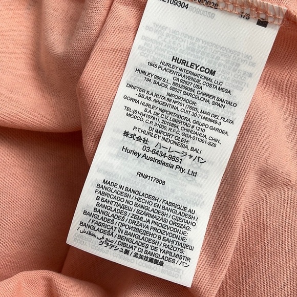 Hurley Floral Top l SIZE S - Picture 7 of 8